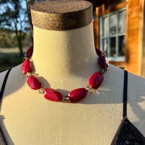 Wendy Mink ✨Rare✨ Semi-precious Stone & Crystal Necklace